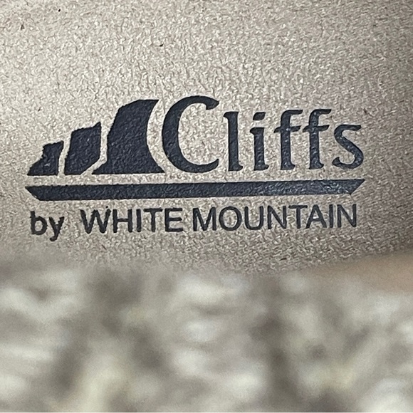 Cliffs by White Mountain Malini Sand Knit Ankle Suede Booties Boots Size 9 - Picture 4 of 13